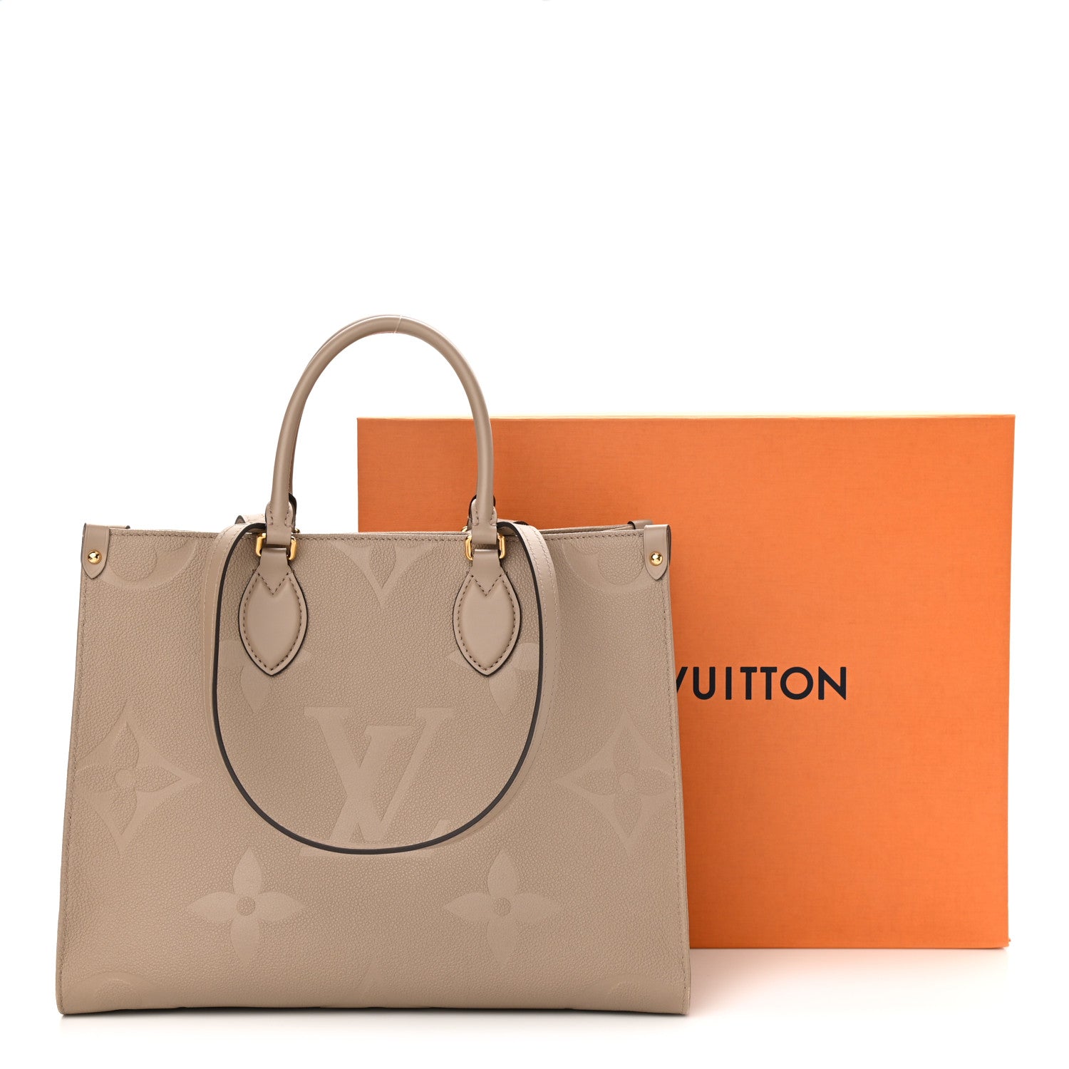Louis Vuitton Empreinte Monogram Giant Onthego MM Tourterelle 11 of 11