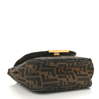 Fendi Zucca Vitello Artic Mini Messenger Bag Tobacco Castagna 4 of 13