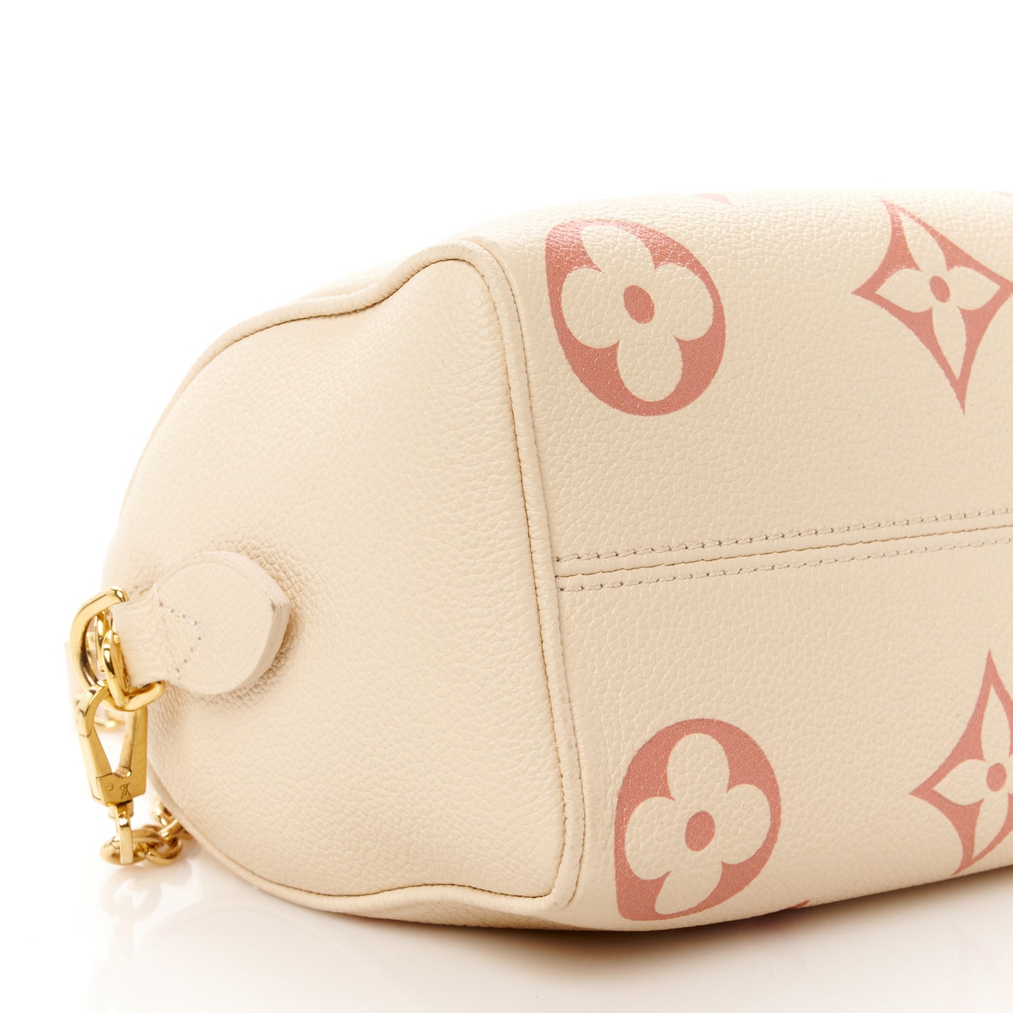 Empreinte Monogram Giant Speedy Bandouliere 20 Creme Rose Trianon