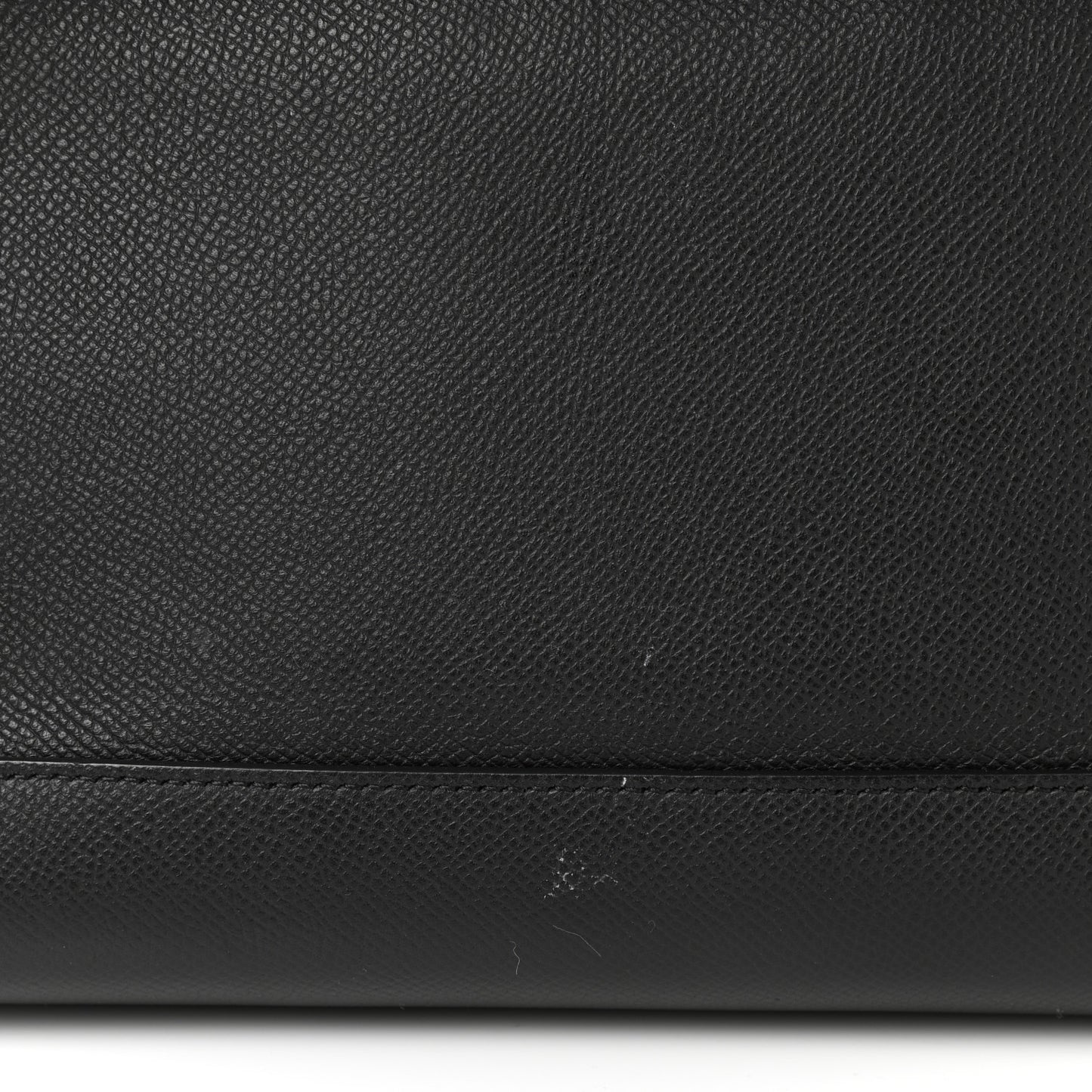 Grained Calfskin Mini Belt Bag Black