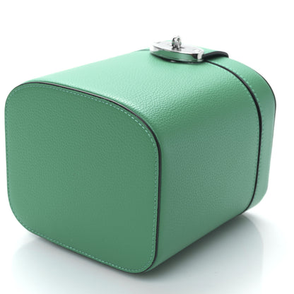 Mulberry Small Classic Grain Vanity Case Mulberry Lawn Green 8 of 8