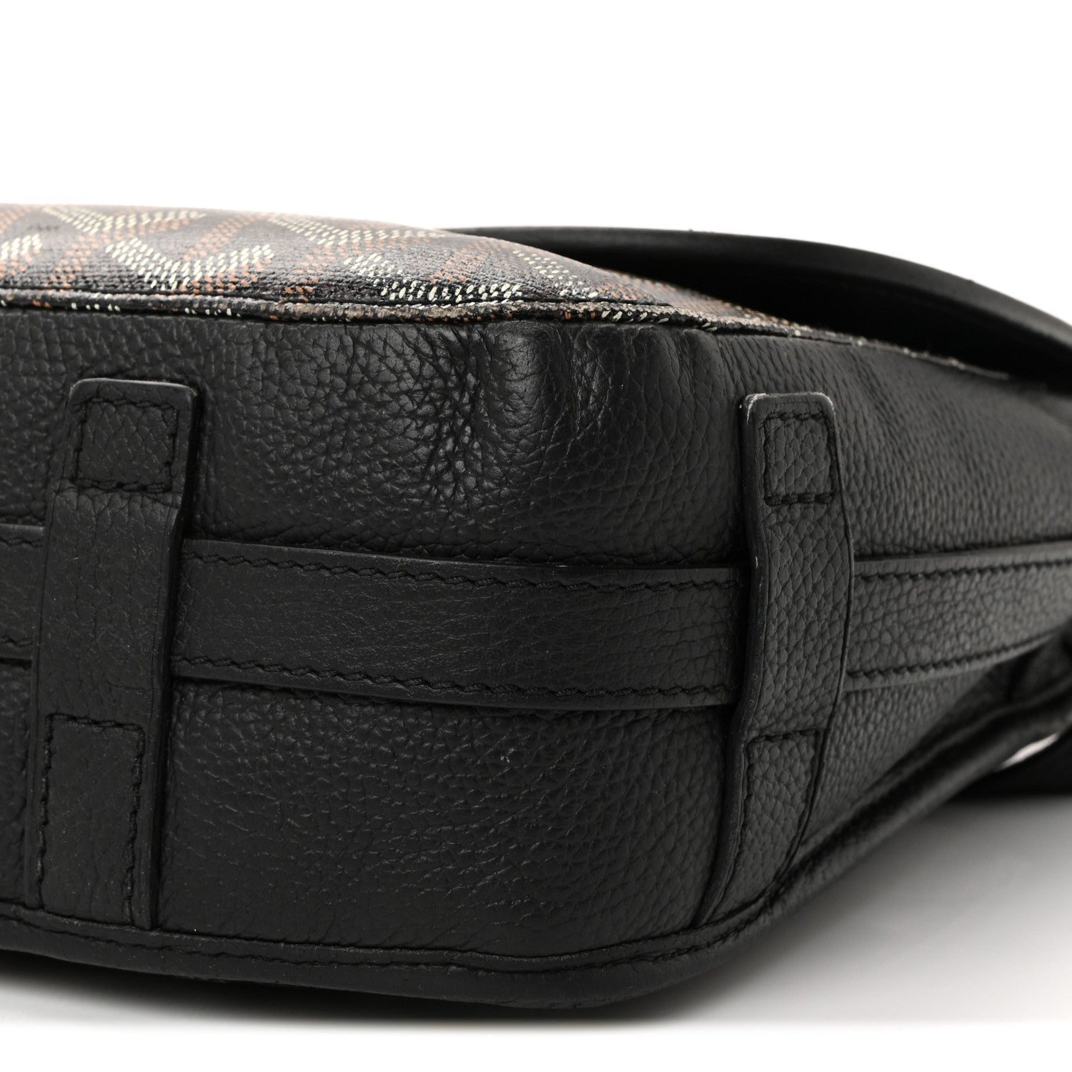 Goyard Goyardine Belvedere II MM Messenger Bag Black 9 of 10