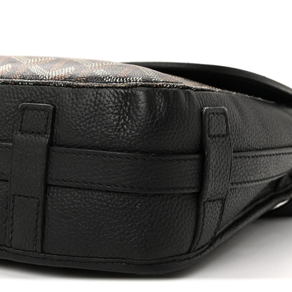 Goyard Goyardine Belvedere II MM Messenger Bag Black 9 of 10