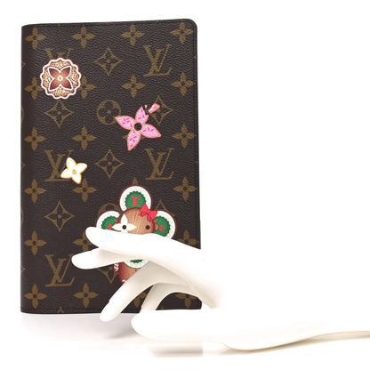 Louis Vuitton Monogram Emily Notebook Cover MM Coquelicot 2 of 7