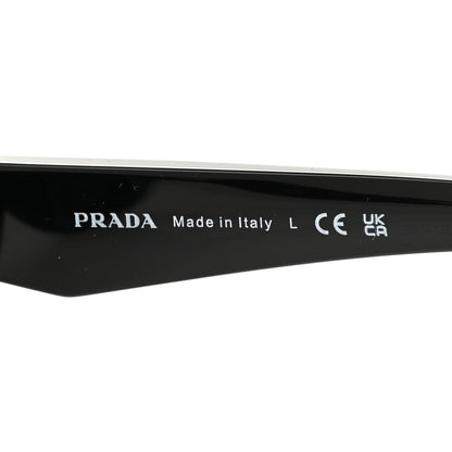 Prada Acetate Oval Sunglasses SPR 26Z Black 5 of 8