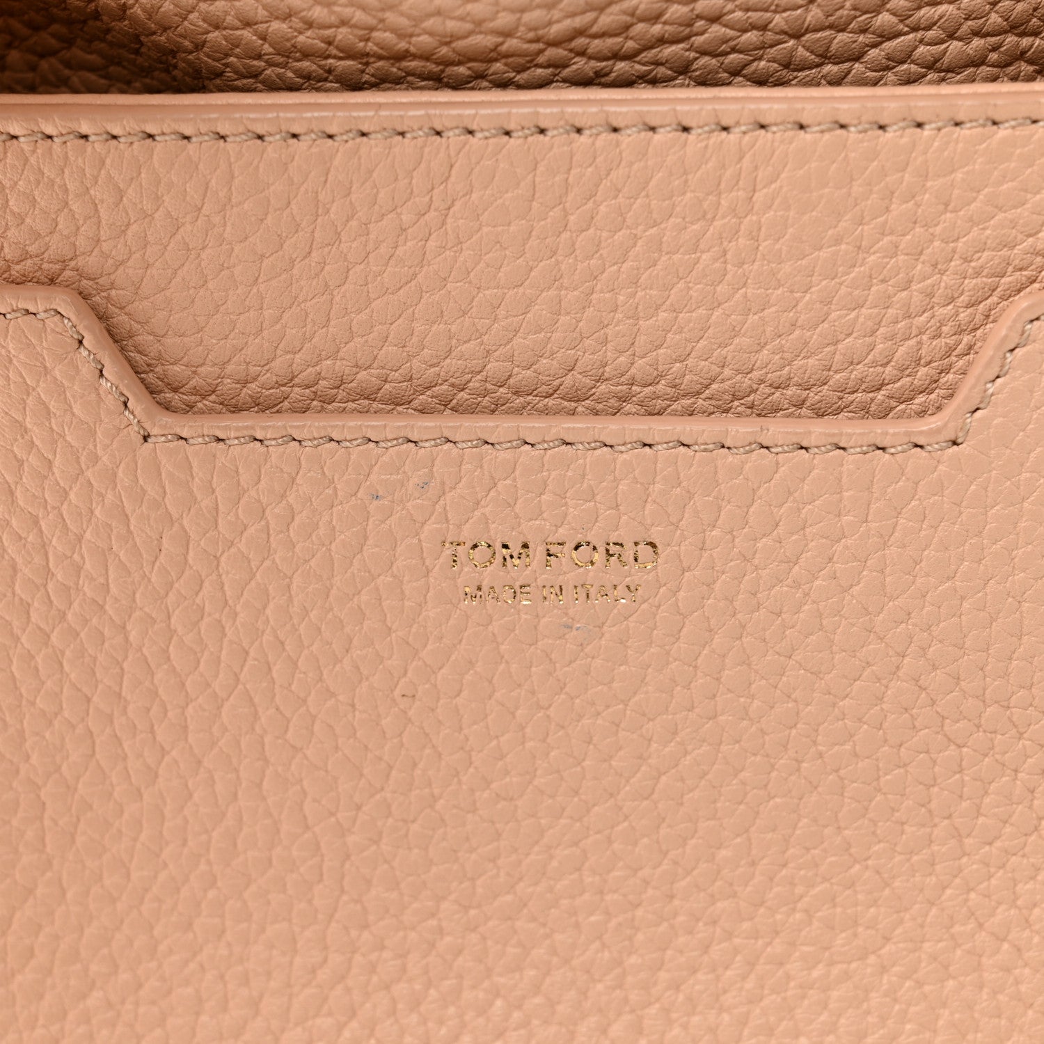 Tom Ford Pebbled Calfskin Jennifer Mini Crossbody Bag Blush Nude 7 of 13