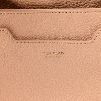Tom Ford Pebbled Calfskin Jennifer Mini Crossbody Bag Blush Nude 7 of 13