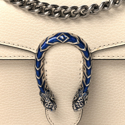 Gucci Dollar Calfskin Enamel Small Dionysus Shoulder Bag Mystic White Electric Blue 8 of 10