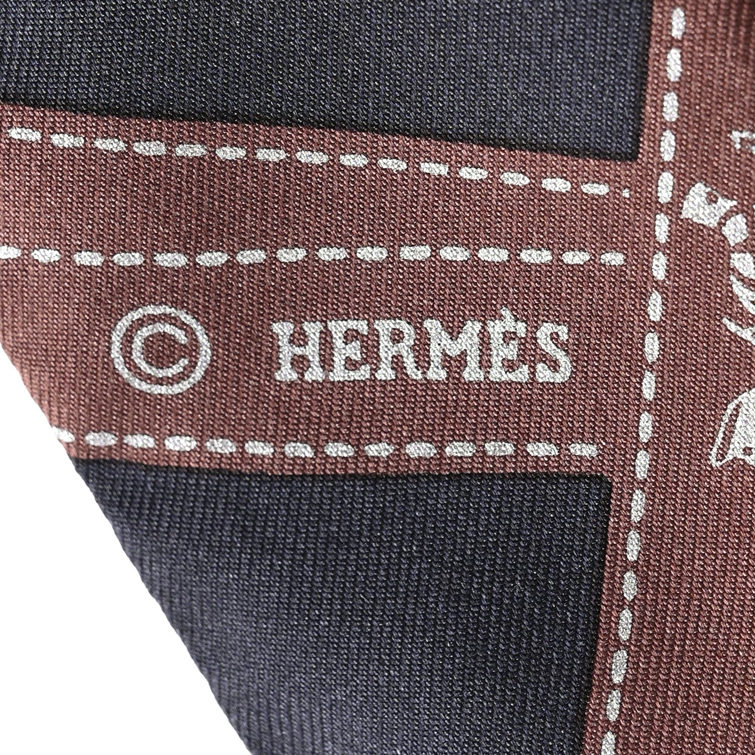 Hermes Silk Bolduc Twilly 3 of 4