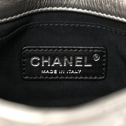 Chanel Calfskin Mini Chain Me Flap Dark Grey 6 of 12