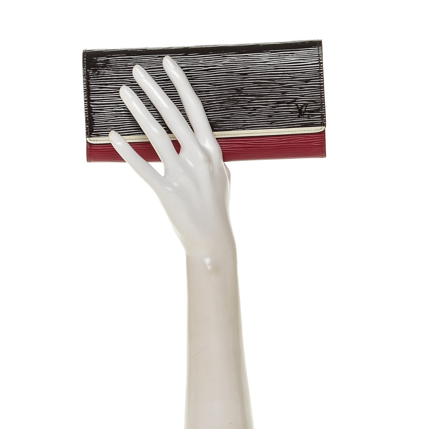 Electric Epi Flore Wallet Tri-Color Prune