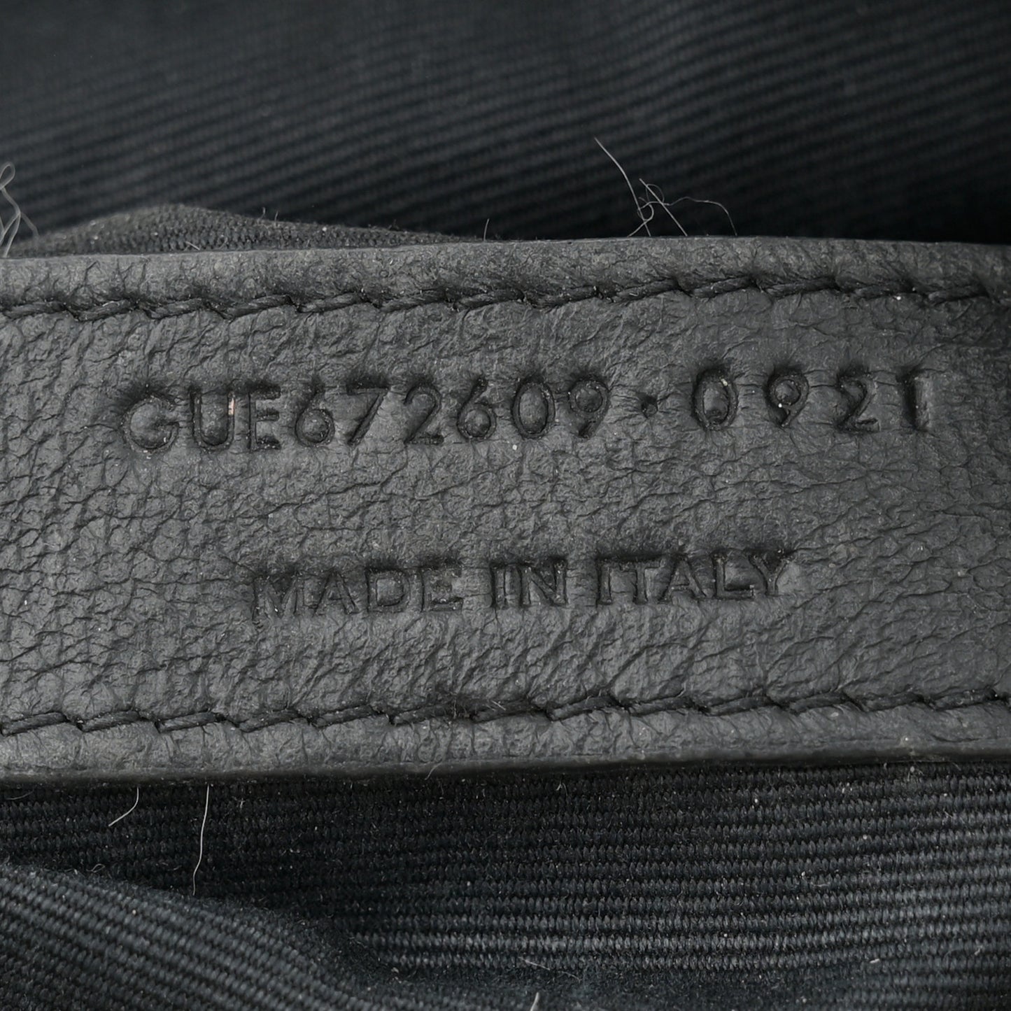 Lambskin Matelasse Monogram Joe Backpack Cream