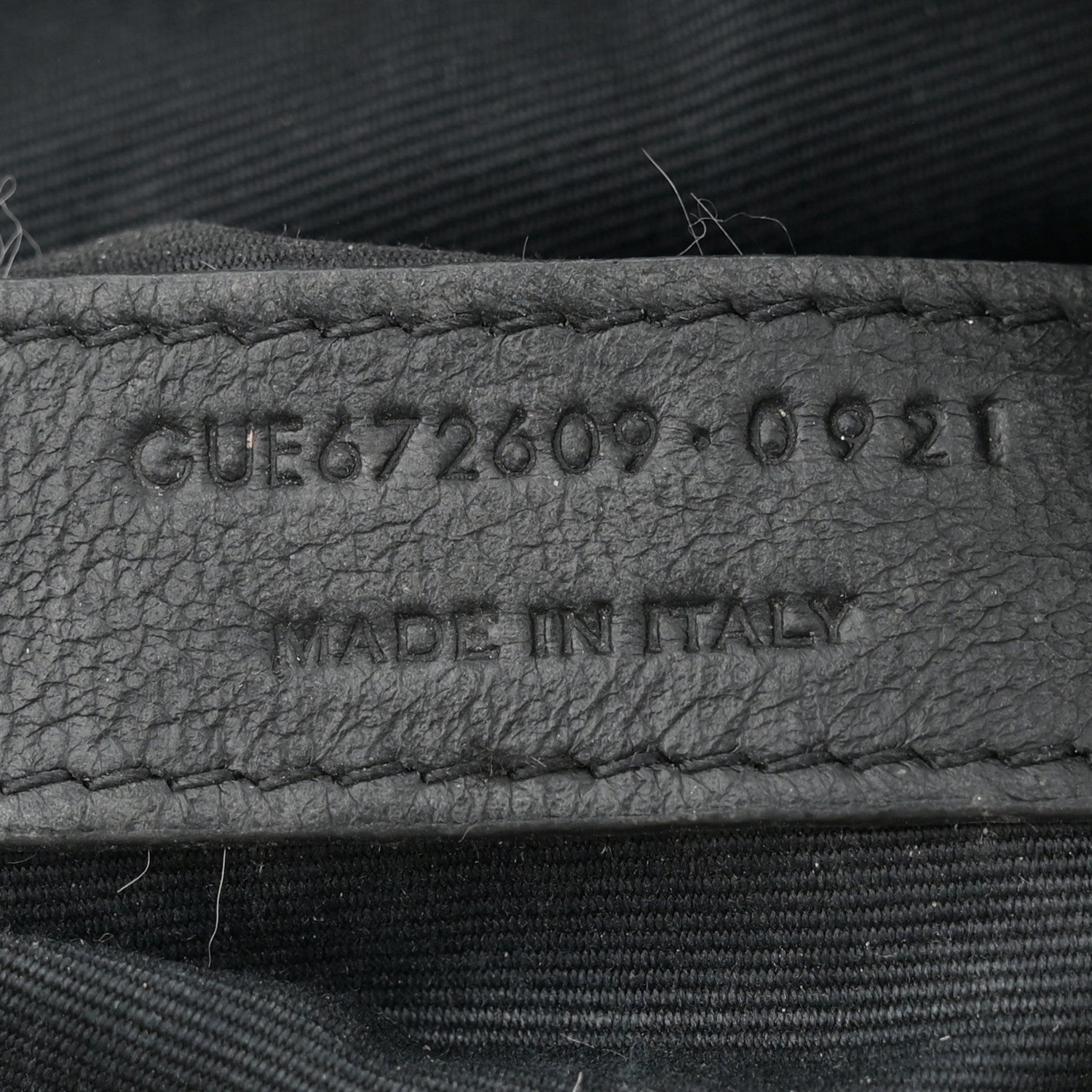 Saint Laurent Lambskin Matelasse Monogram Joe Backpack Cream 7 of 19