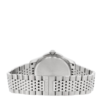 Gucci Stainless Steel 38mm G-Timeless Quartz Watch Black 3 of 4