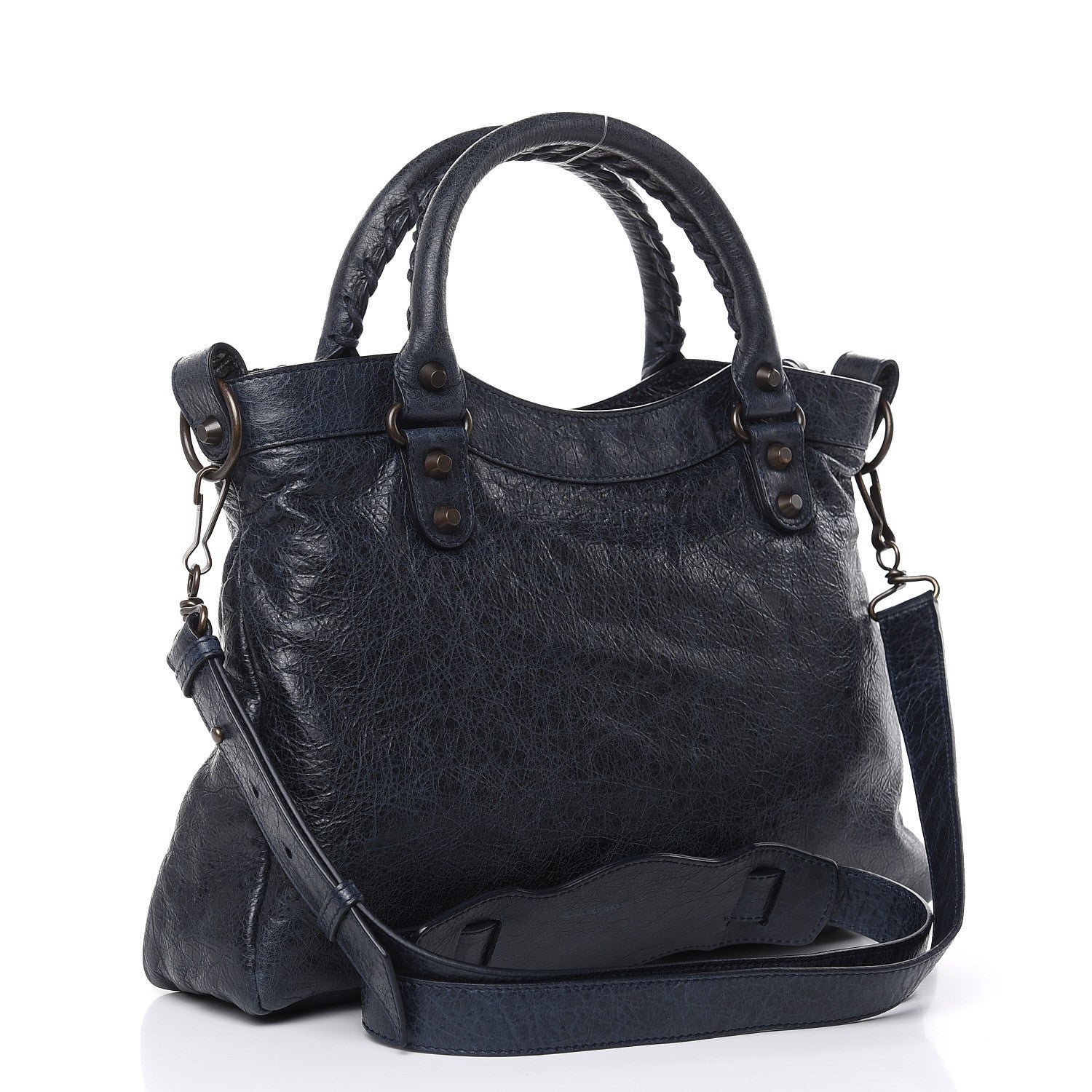 Balenciaga Agneau Classic Hardware Town Dark Night 3 of 10