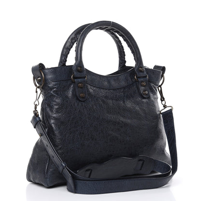 Balenciaga Agneau Classic Hardware Town Dark Night 3 of 10