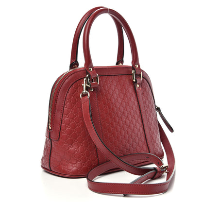 Gucci Soft Microguccissima Mini Dome Bag Rosso 4 of 14