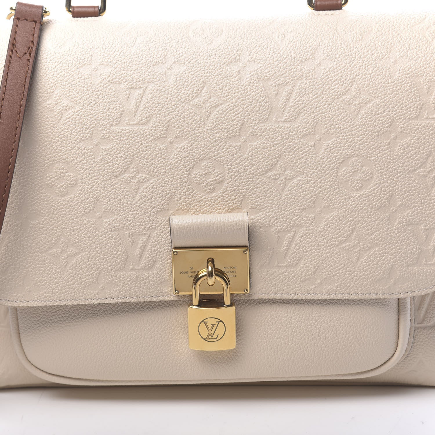 Louis Vuitton Empreinte Marignan Creme Caramel 9 of 14