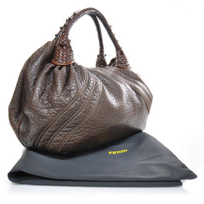 Fendi Nappa Nuvolata Spy Cognac 2 of 11