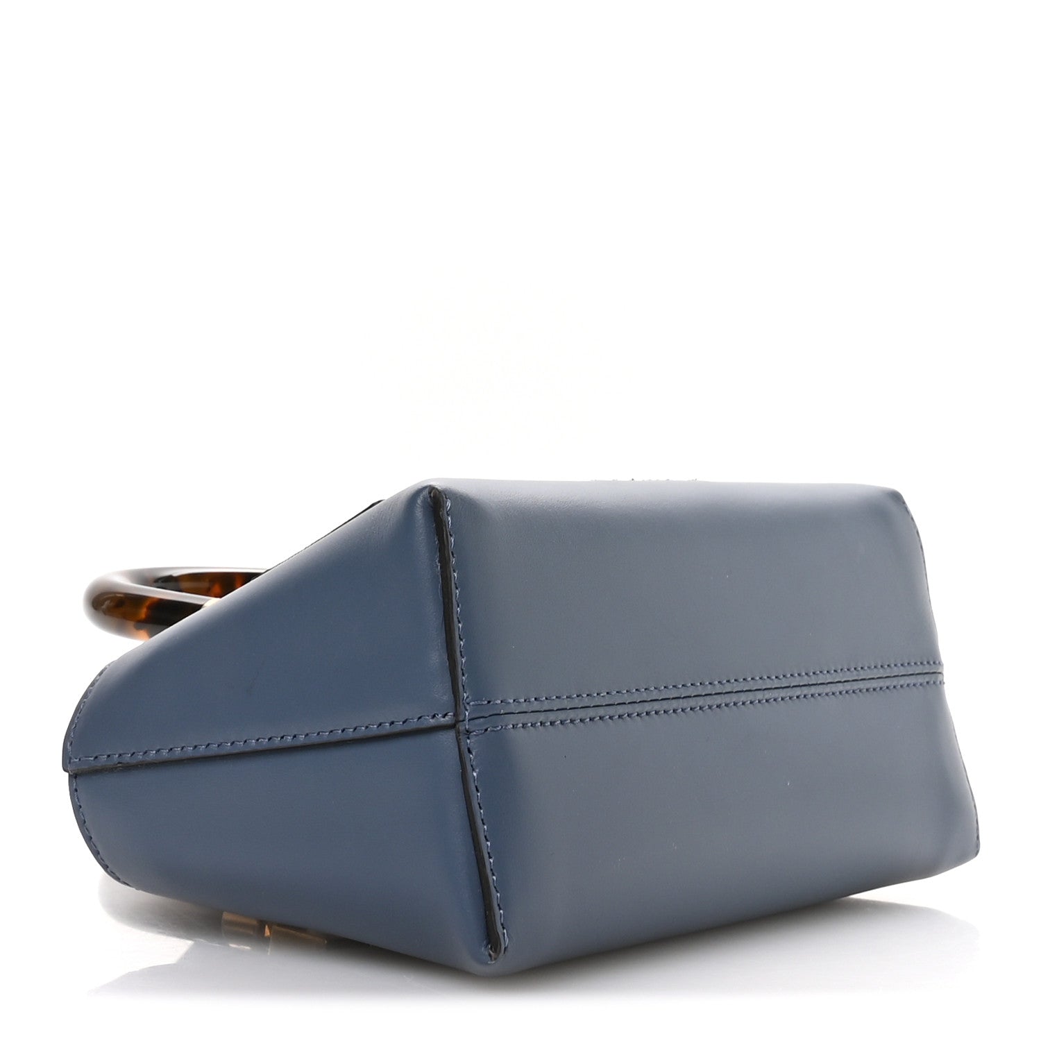 Fendi Vitello King Plexiglass Elaphe Python Print Logo Mini By The Way Mirto 4 of 10