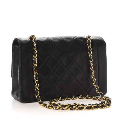 Chanel Lambskin Quilted Medium Single Flap Black 3 of 11