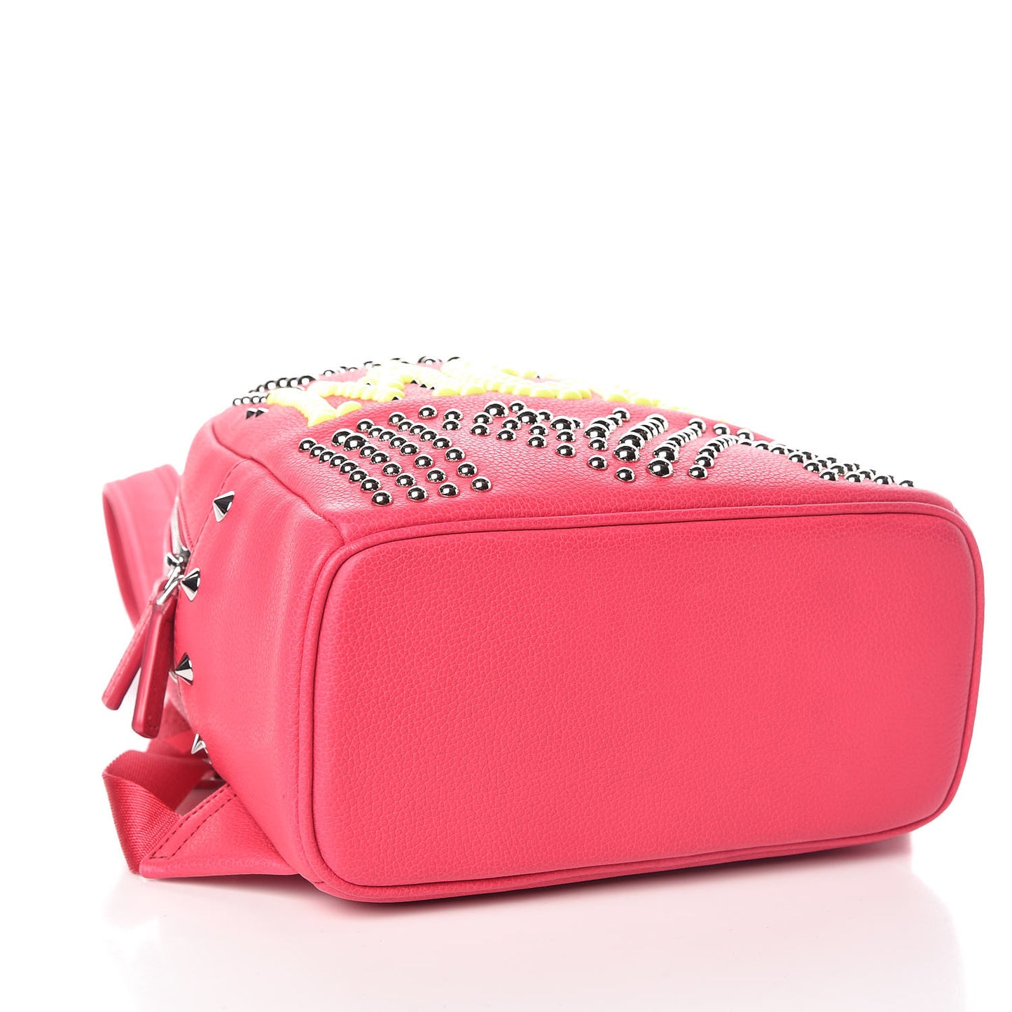 Calfskin Neon Studded Stark Backpack Love Potion