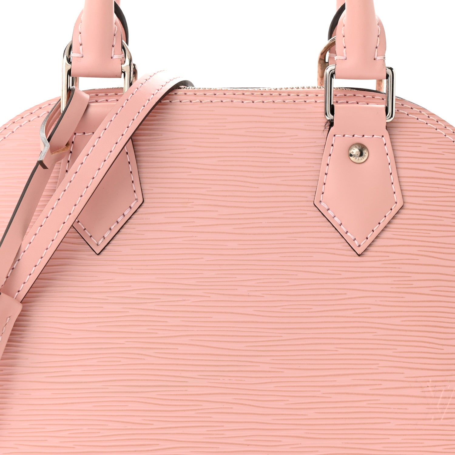 Louis Vuitton Epi Alma BB Rose Ballerine 7 of 10