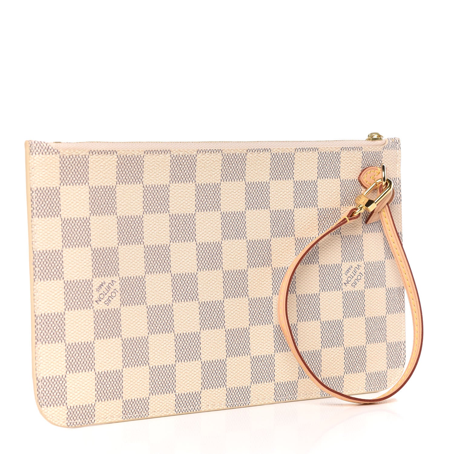 Louis Vuitton Damier Azur Neverfull MM GM Pochette 3 of 9