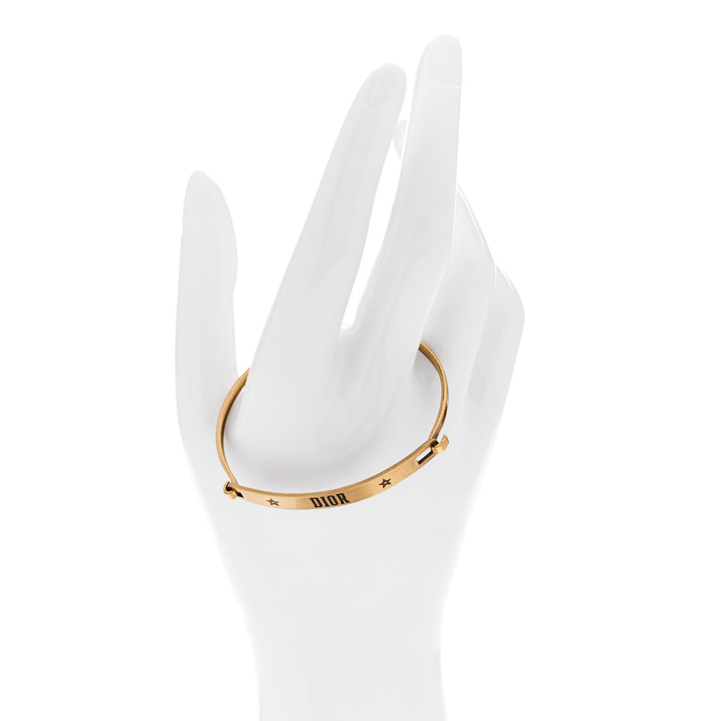Metal Crystal Dio(r)evolution Bracelet Gold