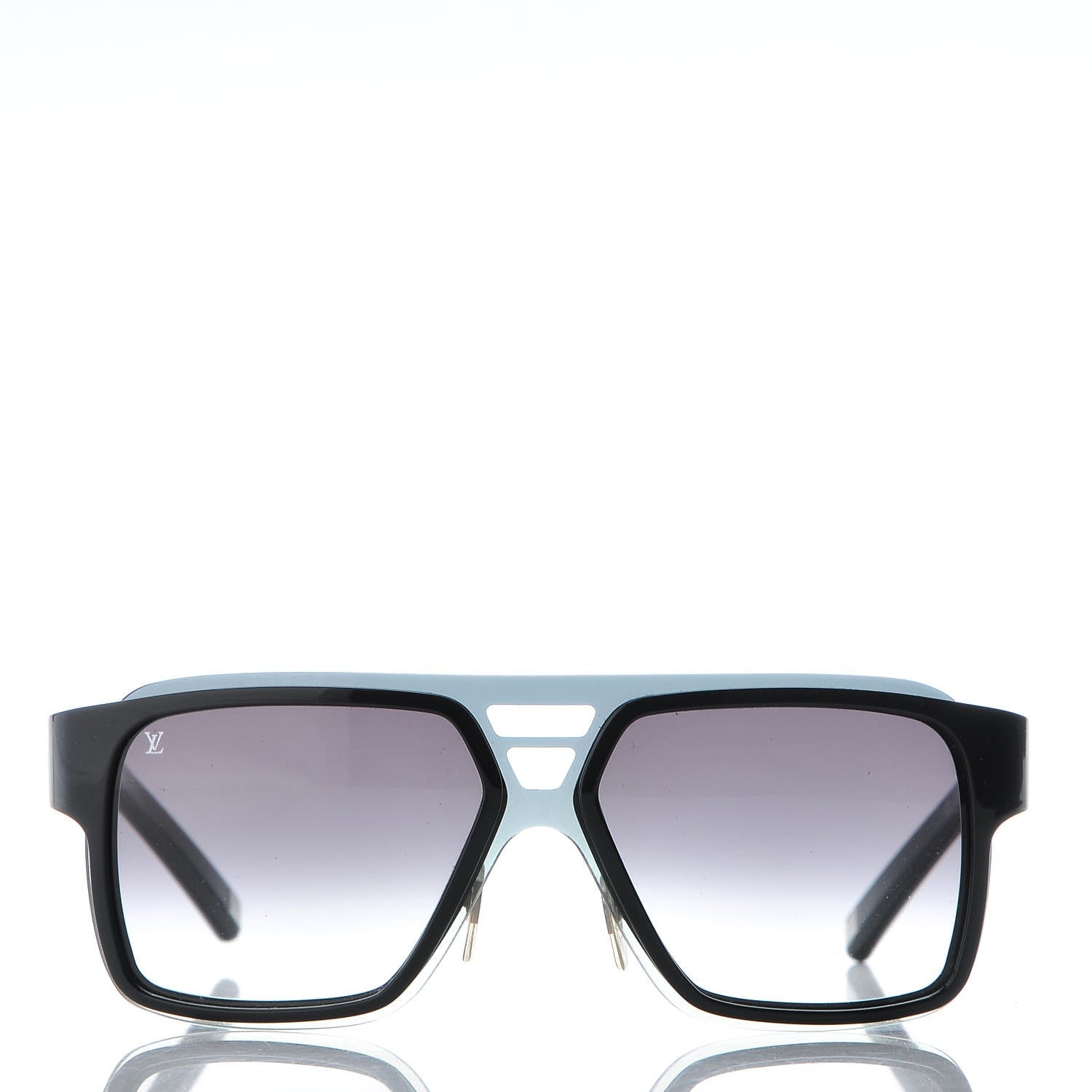 Louis Vuitton Acetate Enigme GM Sunglasses Z0361U Black 2 of 7