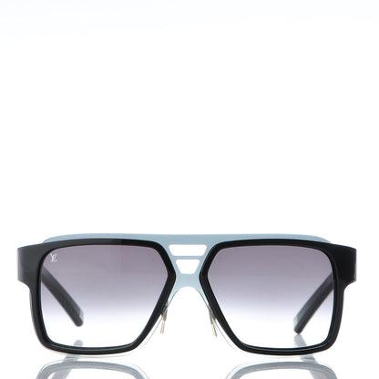 Louis Vuitton Acetate Enigme GM Sunglasses Z0361U Black 2 of 7