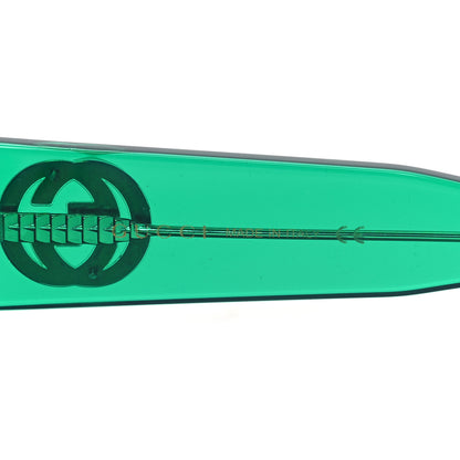 Gucci Square Web Frame GG0178S Sunglasses Green Red 6 of 7