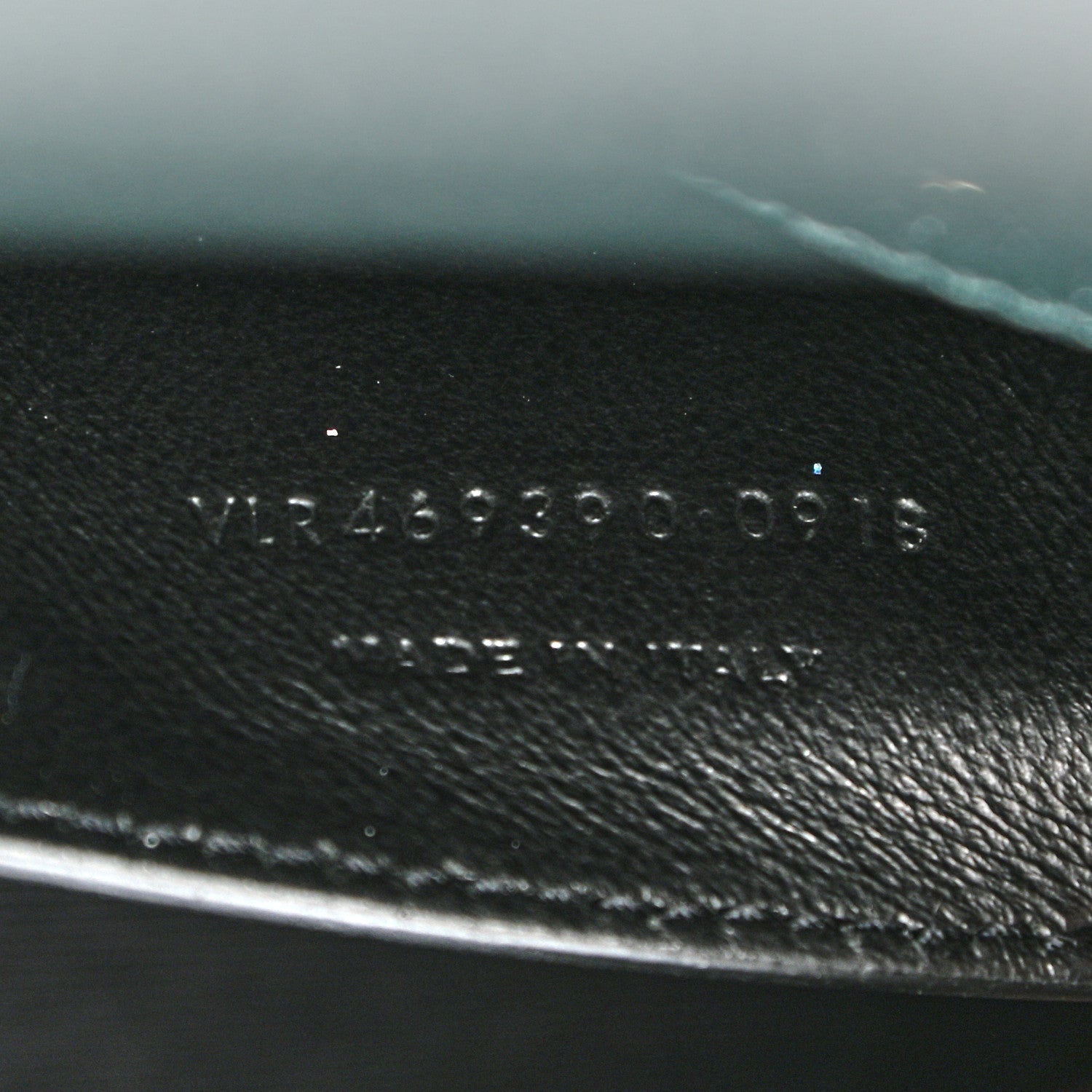 Saint Laurent Grain De Poudre Small Monogram Kate Satchel Teal Green 8 of 11