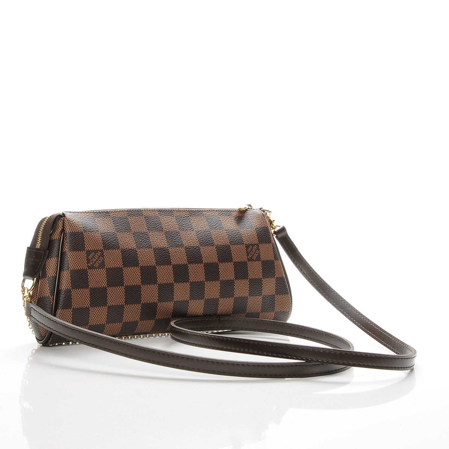 Louis Vuitton Damier Ebene Eva Clutch 3 of 6