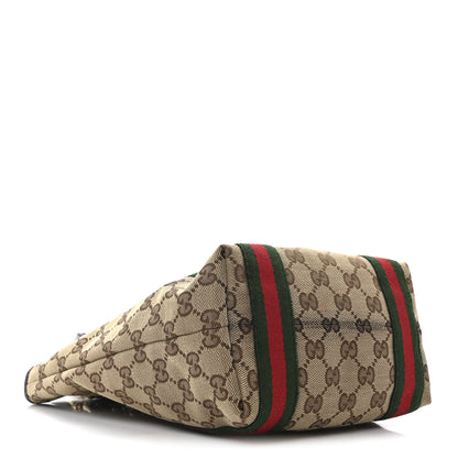 Gucci Monogram Web Small Jolicoeur Shopper Tote Dark Brown 4 of 10