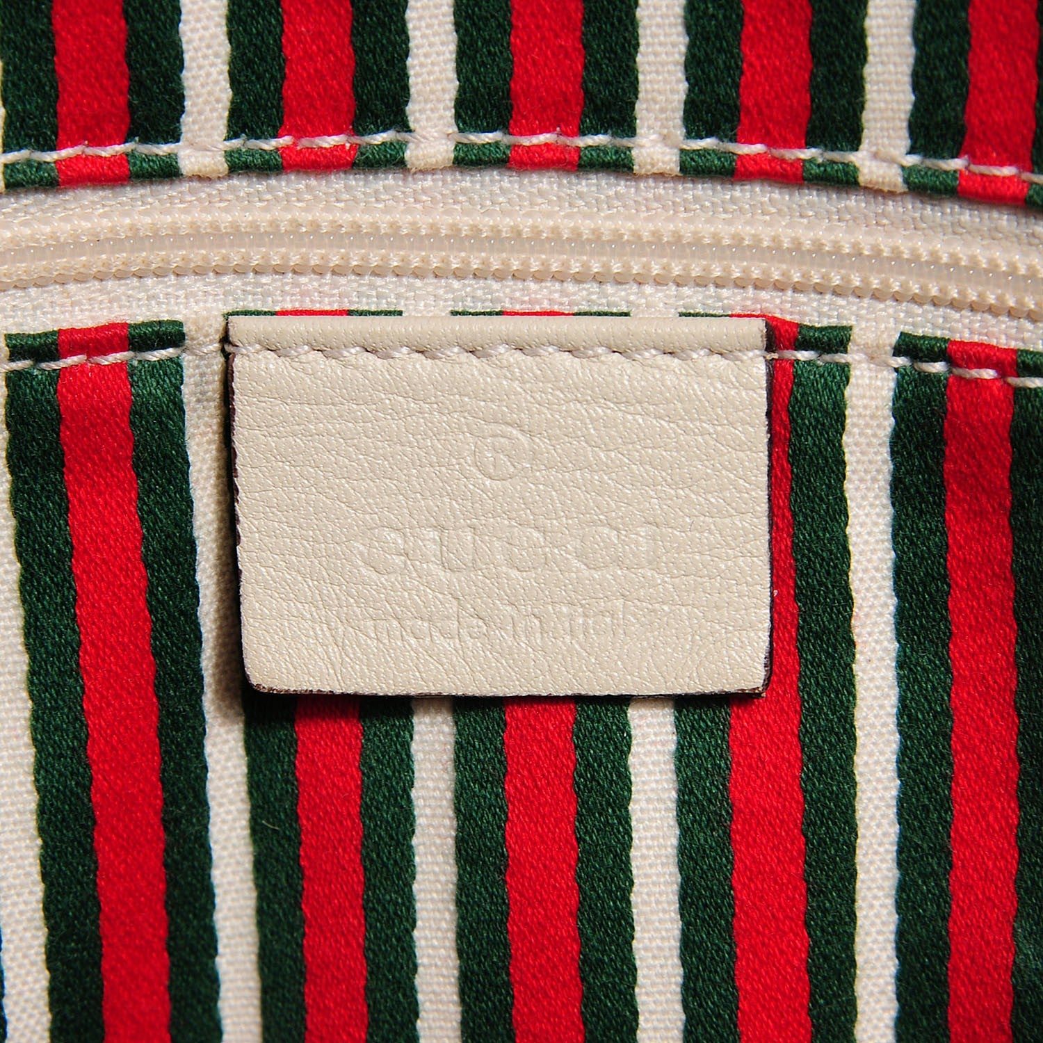 Gucci Monogram Medium New Britt Boston Off White 6 of 7