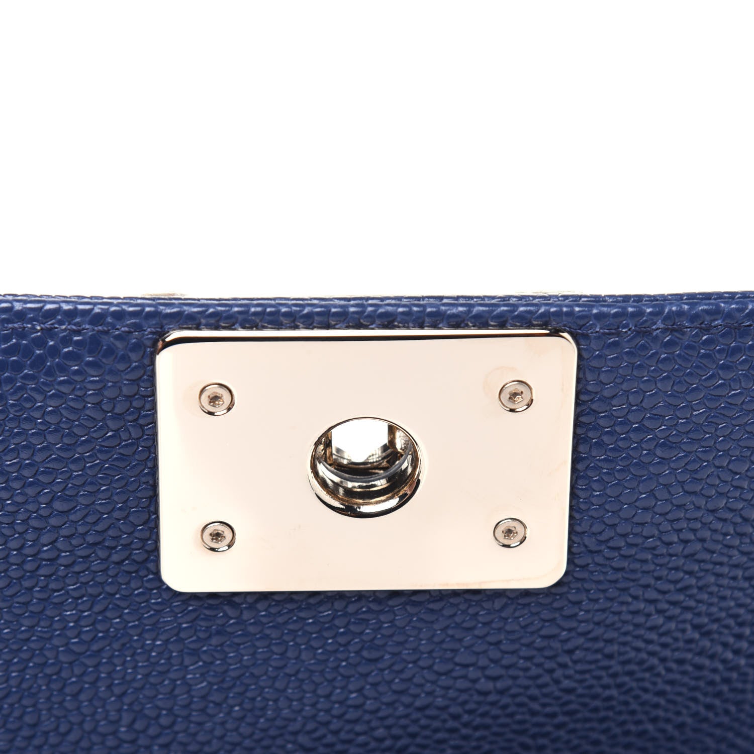 Chanel Caviar Quilted Medium Boy Flap Blue 10 of 14