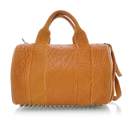 Alexander Wang Leather Rocco Duffel Orange 1 of 7