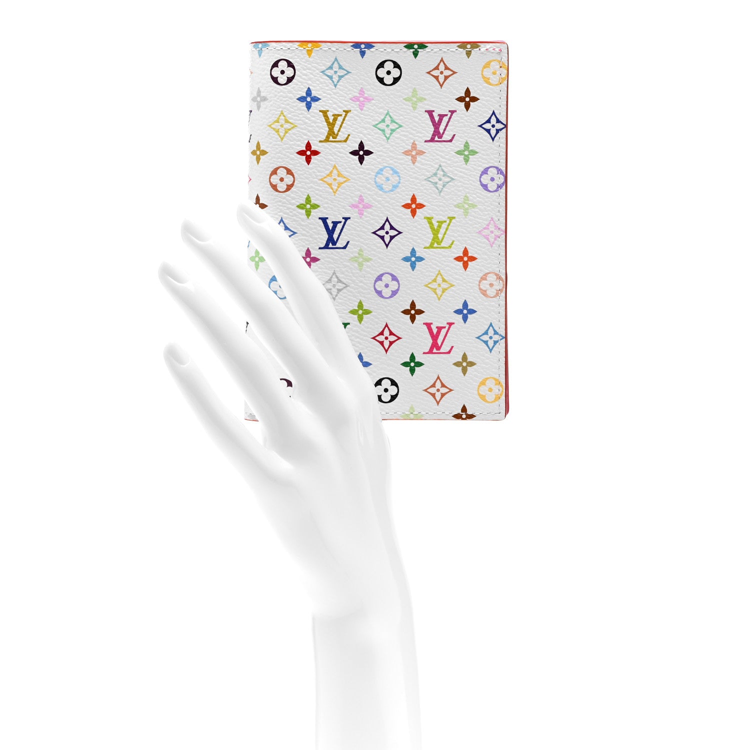 Louis Vuitton LV X TM Monogram Multicolor Passport Cover White