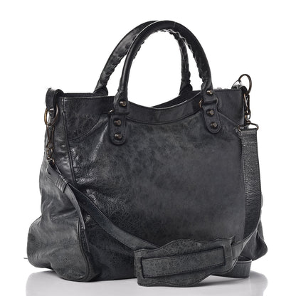 Balenciaga Agneau Classic Hardware Velo Dark Night 4 of 14