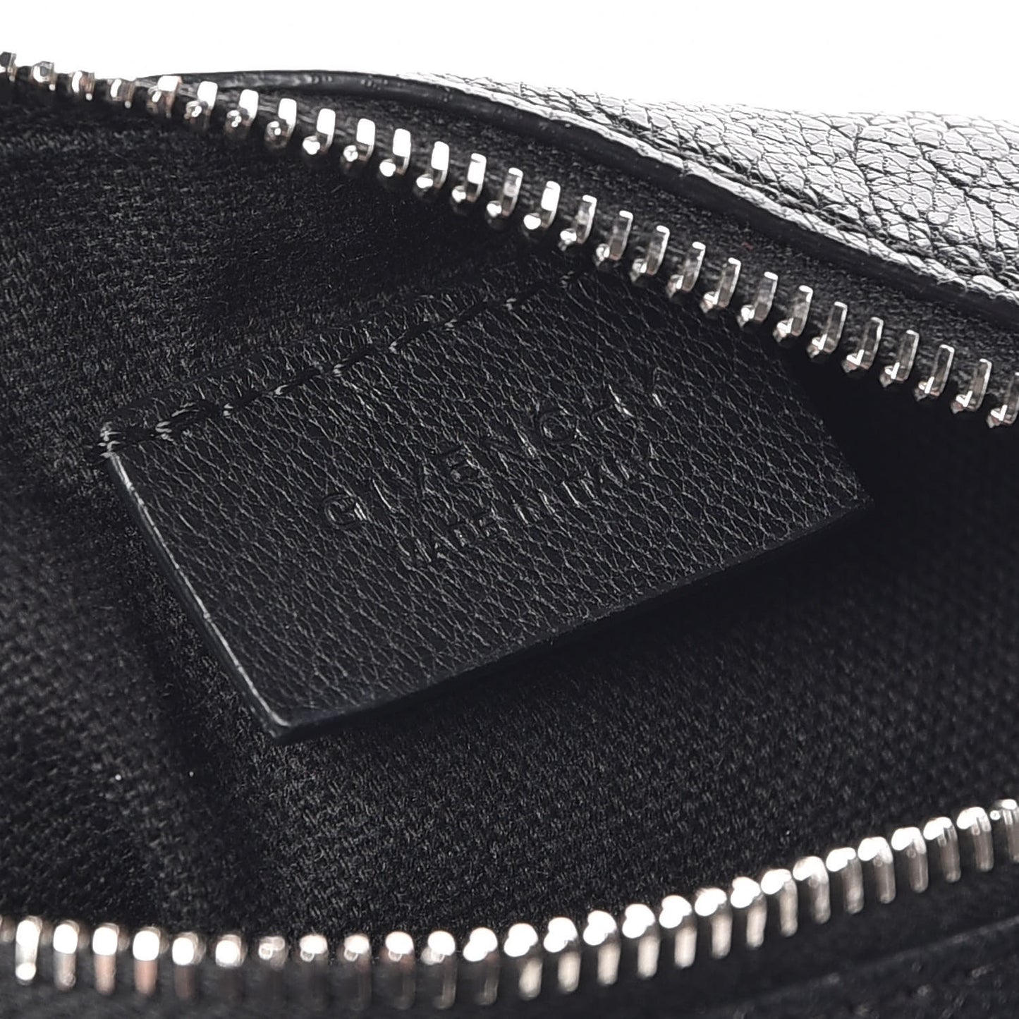 Sugar Goatskin Pandora Wristlet Black