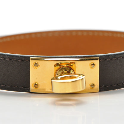 Hermes Swift Kelly Double Tour Bracelet S Chocolate 9 of 9