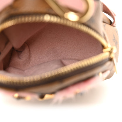Louis Vuitton Reverse Monogram Mini Owl Bag Charm Key Holder 3 of 5