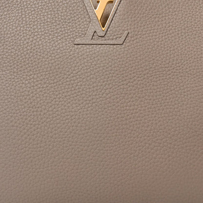 Louis Vuitton Taurillon Snakeskin Capucines Galet 7 of 9