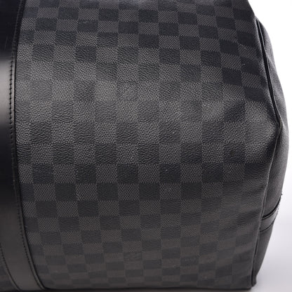 Louis Vuitton Damier Graphite Keepall Bandouliere 55 17 of 23