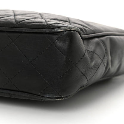 Chanel Lambskin Quilted Shoulder Bag Black 11 of 19