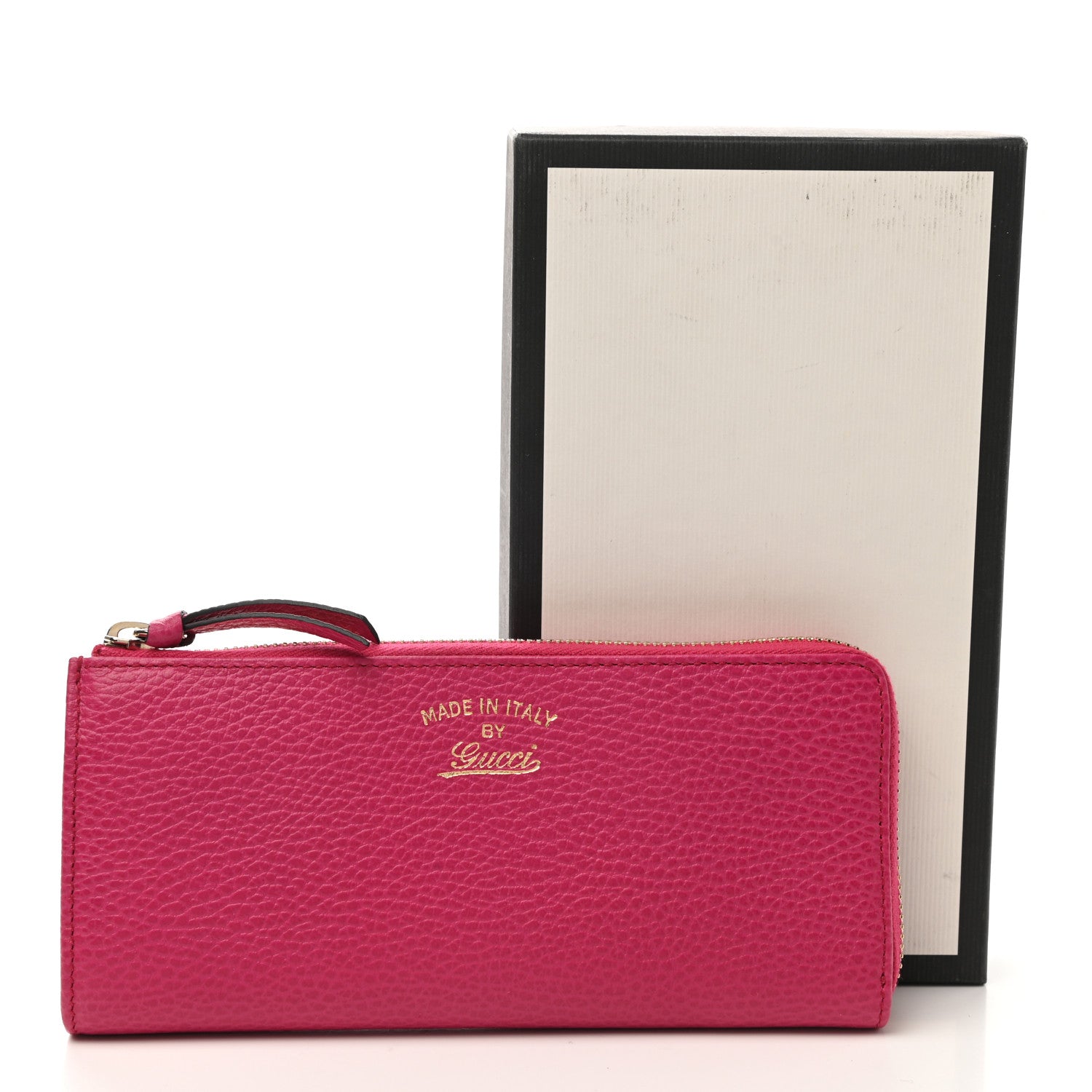 Gucci Dollar Calfskin Swing Zip Wallet Blossom 8 of 8