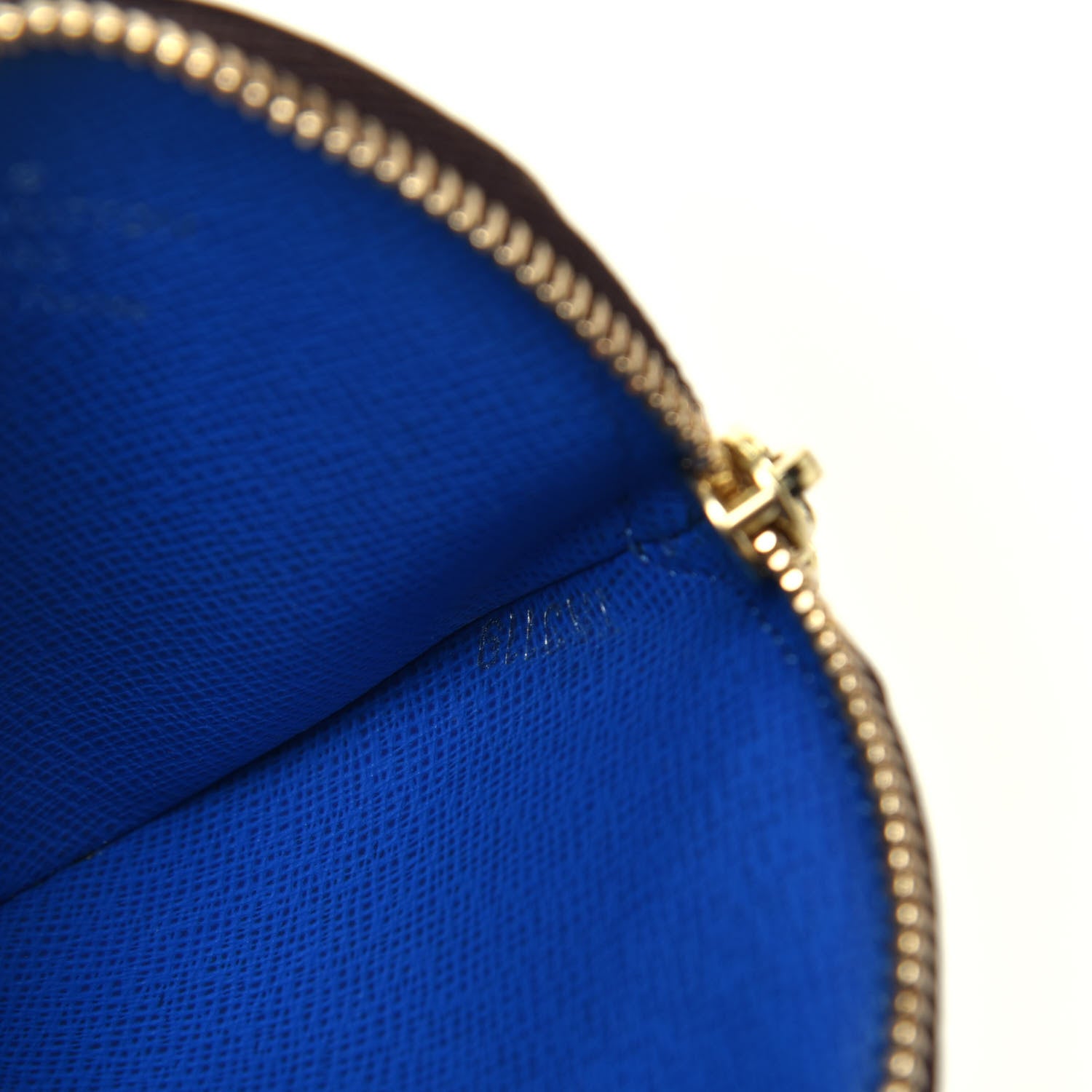 Louis Vuitton Monogram 2019 Christmas Animation Round Coin Purse Blue 7 of 7