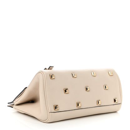 Salvatore Ferragamo Calfskin Medium Studio Bag White 4 of 11