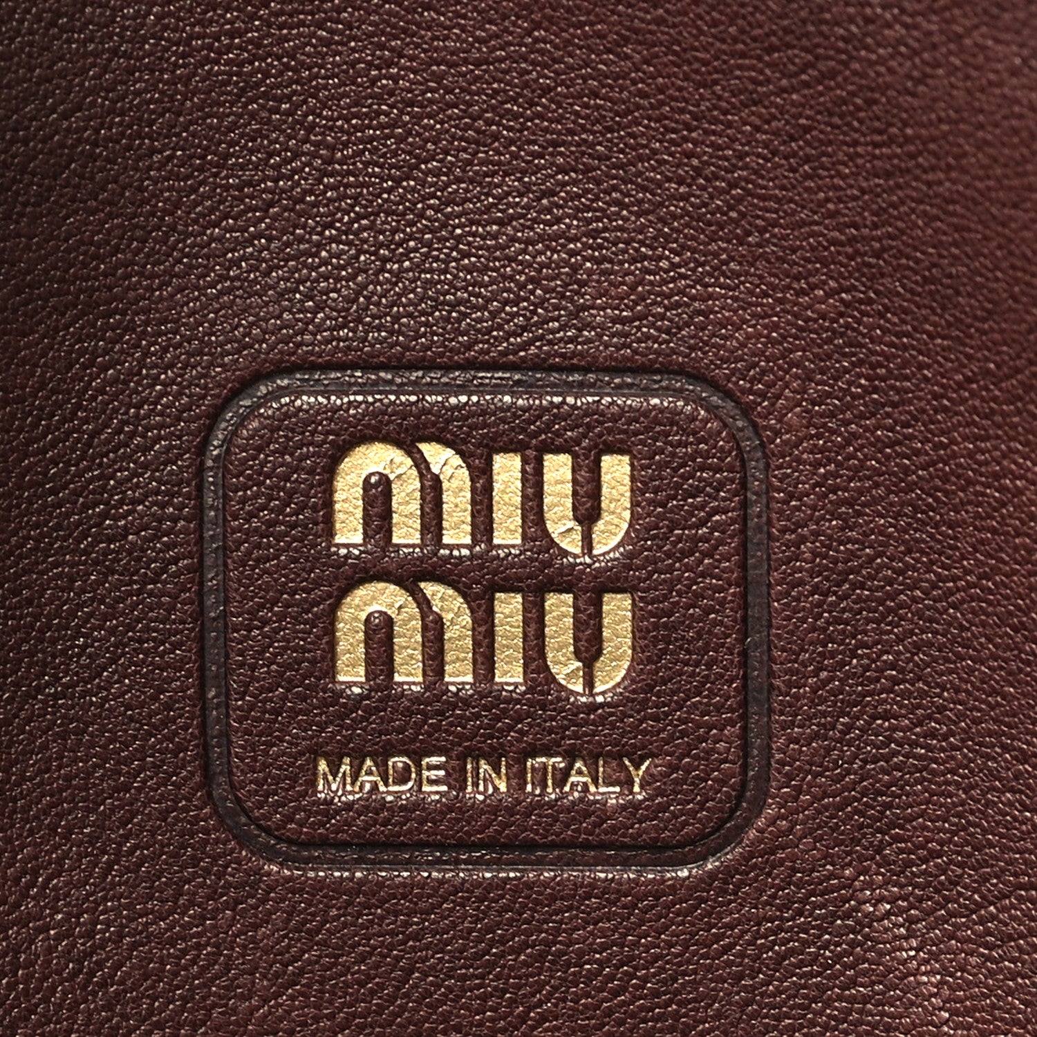 Miu Miu Nappa Large Aventure Bag Radica 6 of 9
